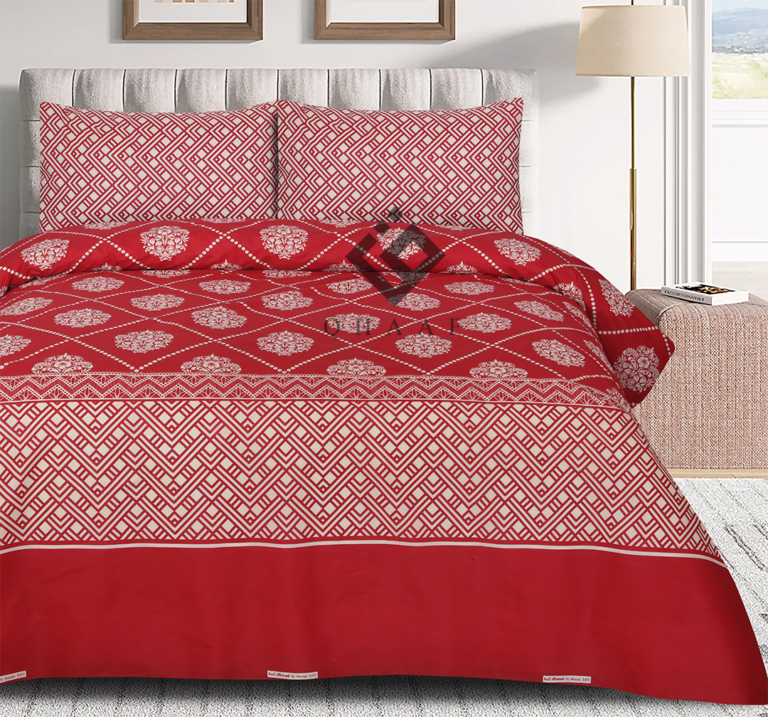 ORNATE BEDSHEET SET - 3 PCS