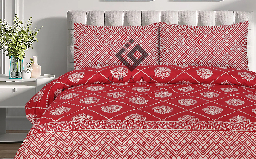 ORNATE BEDSHEET SET - 3 PCS