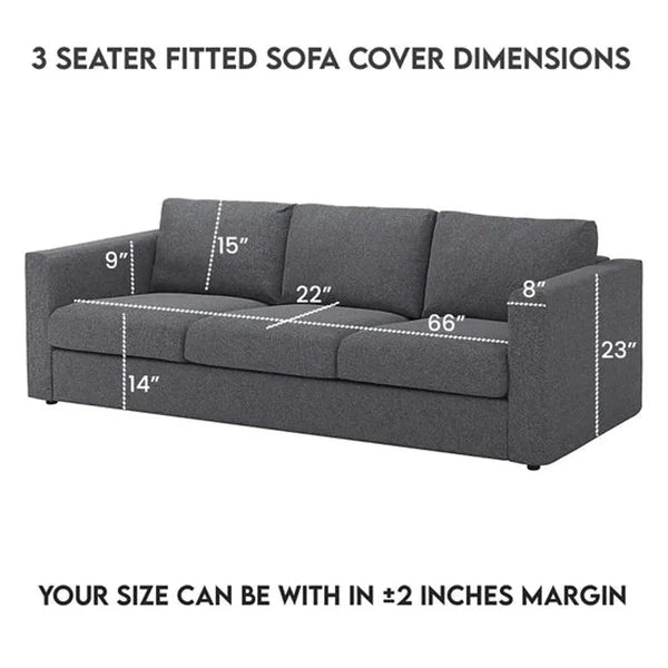 dark grey turkish sofa cover