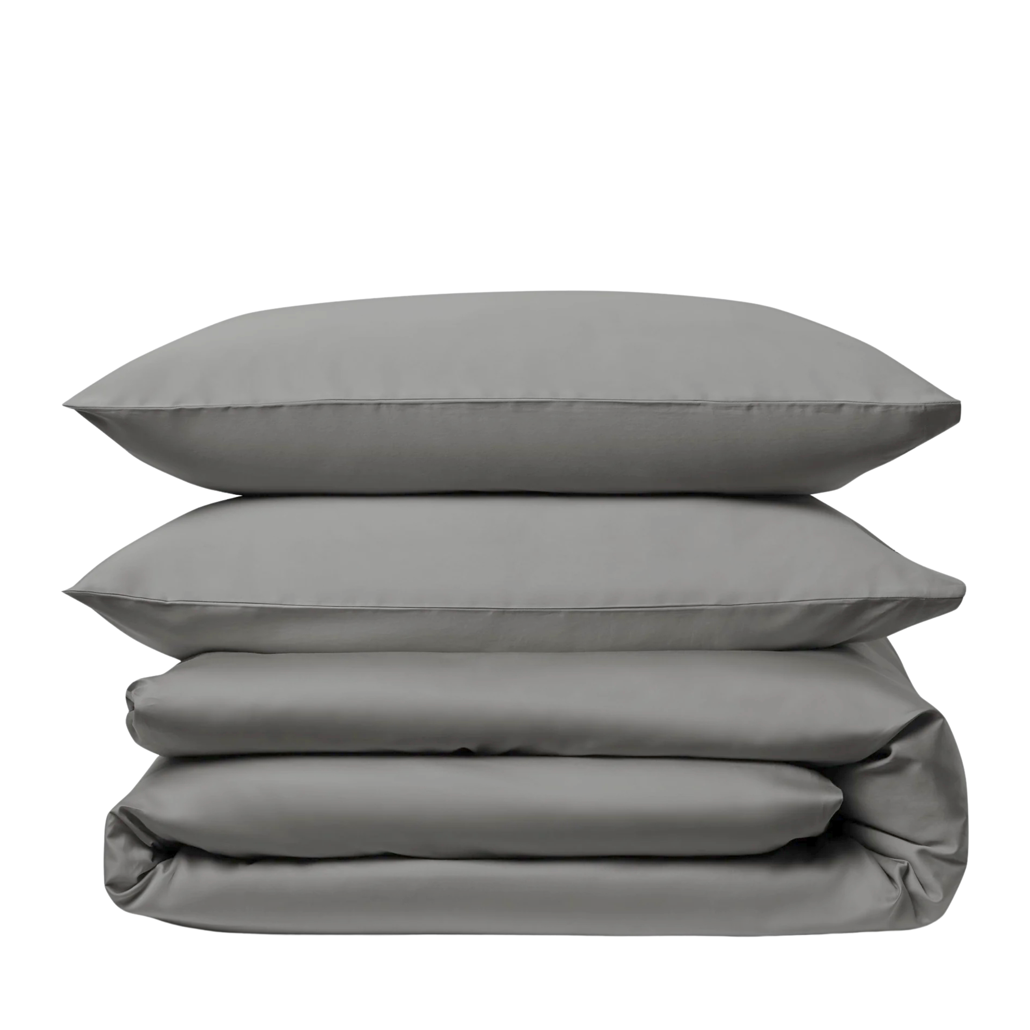 GREY LUXURY DUVET SET- 8 PCS