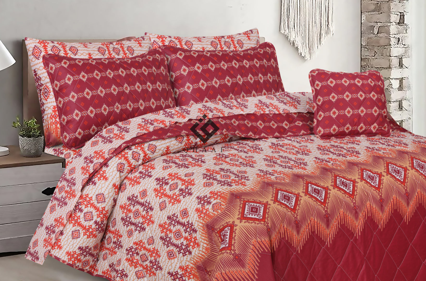 veda comforter set- 7 pcs