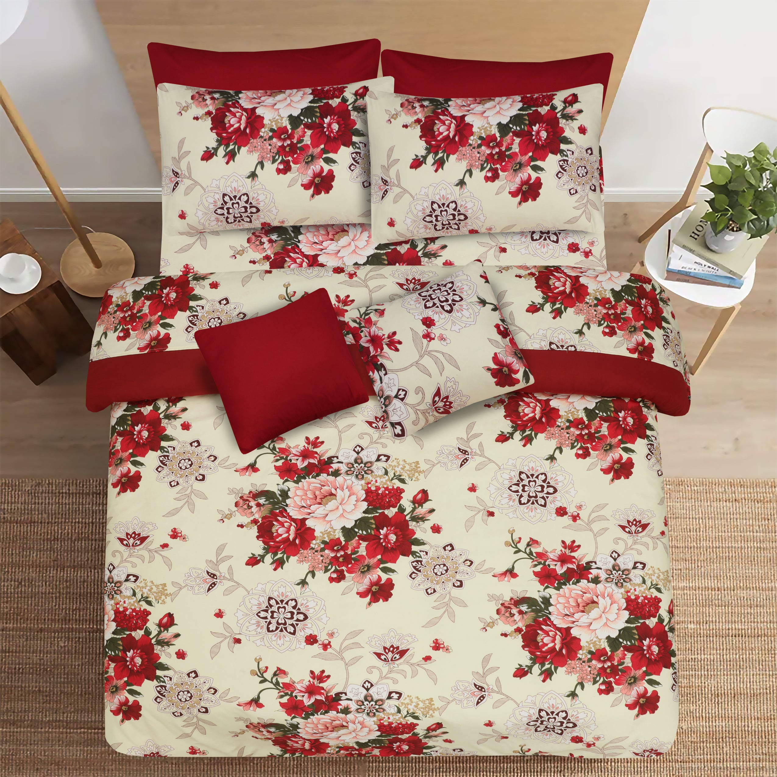 REDWOOD SUMMER COMFORTER set - 8 pcs