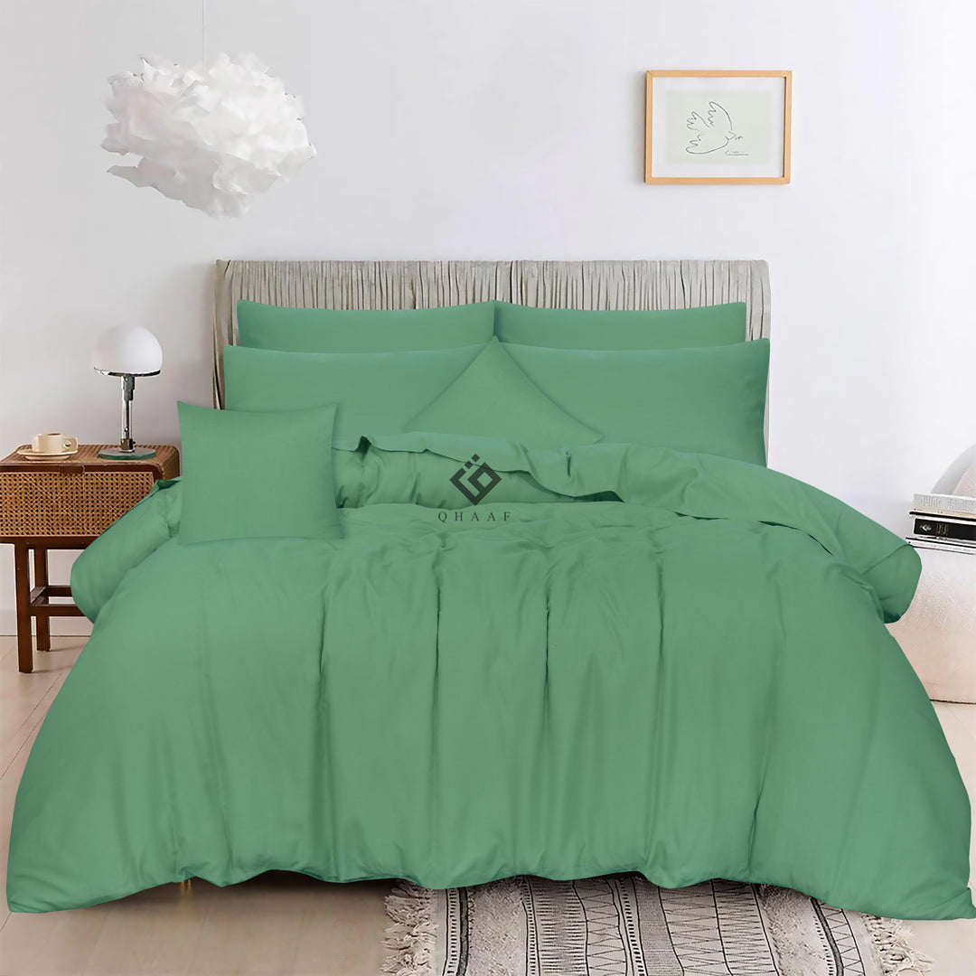 S.GREEN LUXURY DUVET COVERS SET- 8 PCS