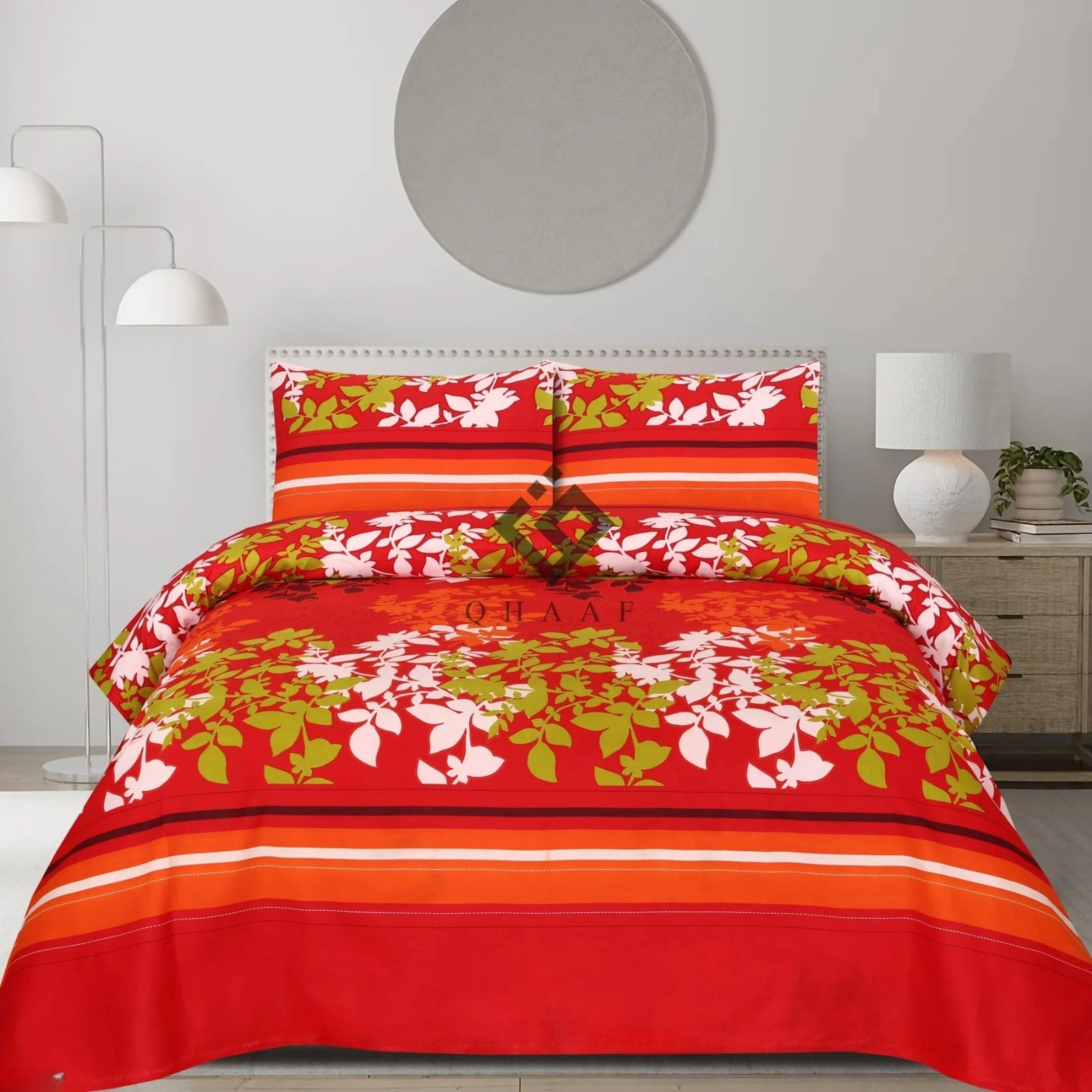 charm bedsheet set - 3 pcs (premium)