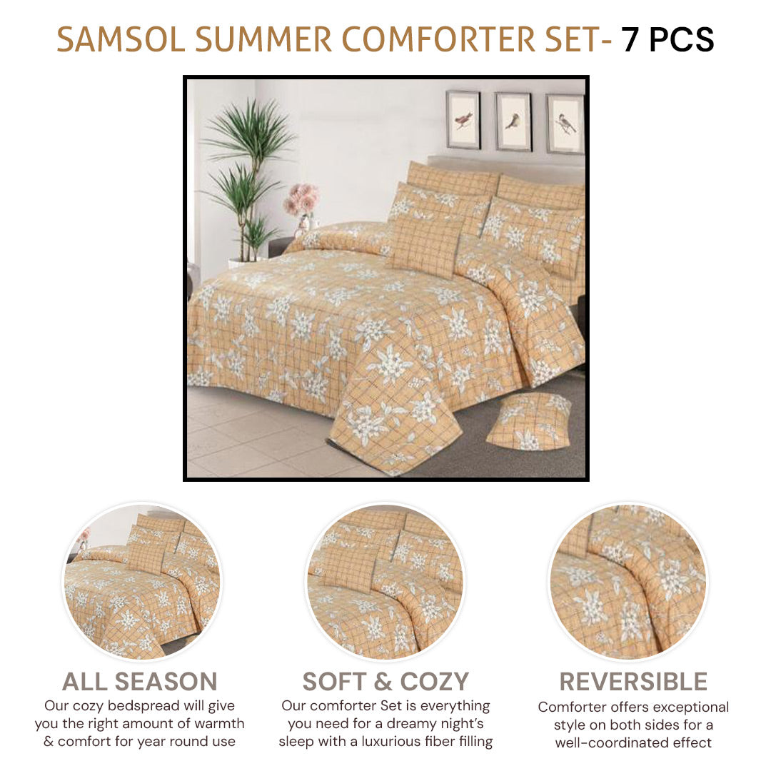 samsol comforter set- 7 pcs