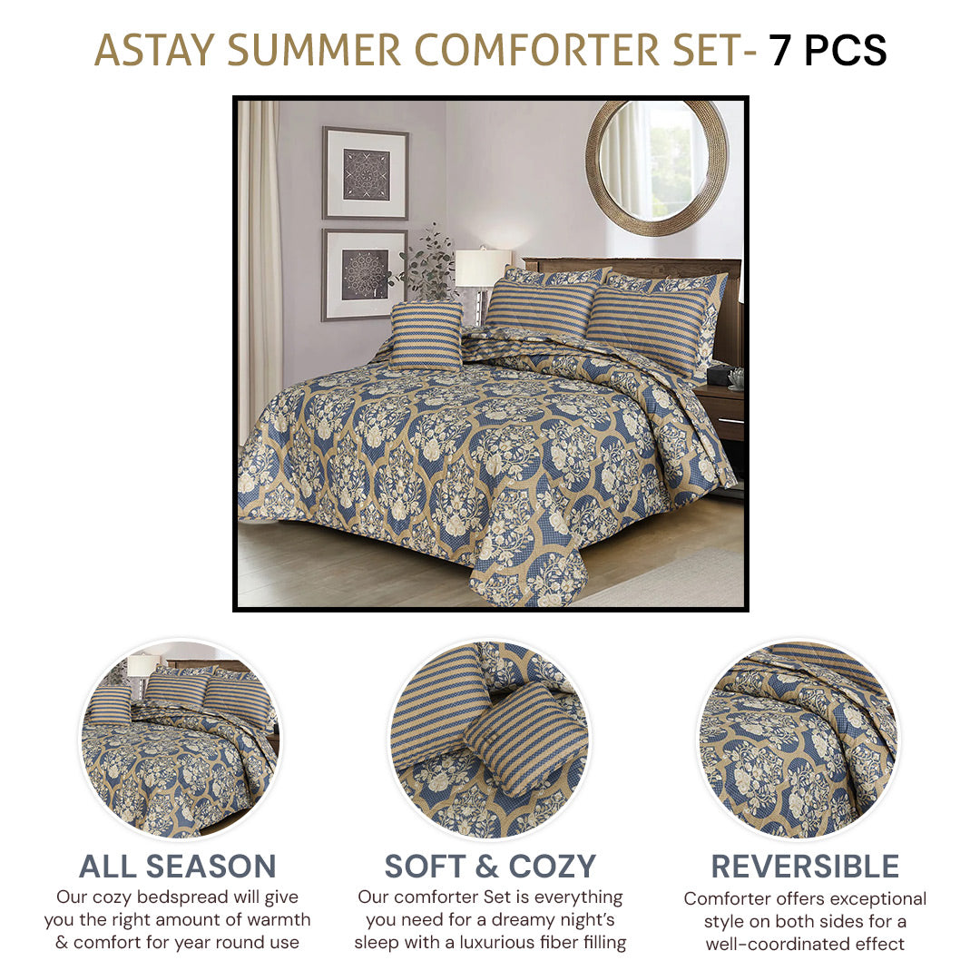 astay comforter set- 7 pcs