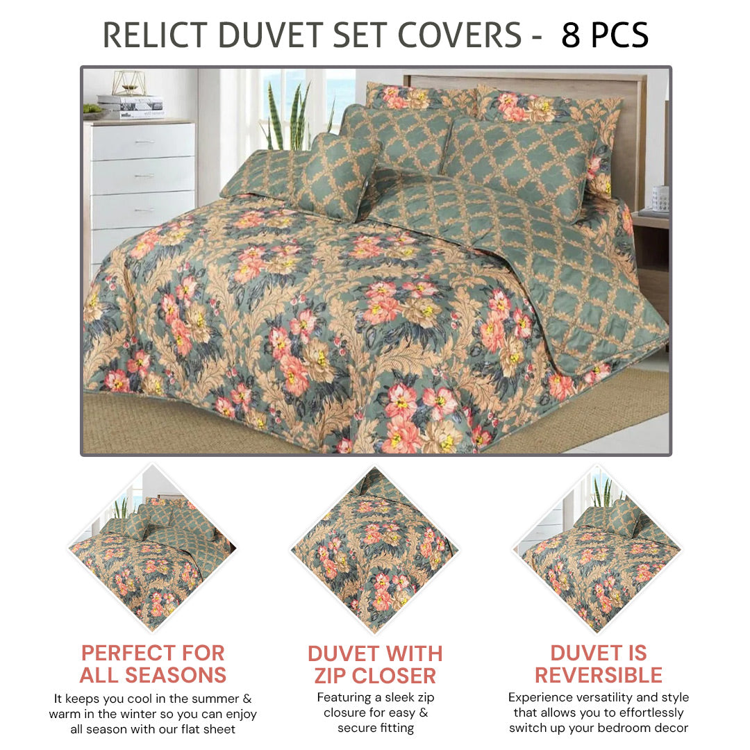 relict duvet covers set - 8 pcs (premium)