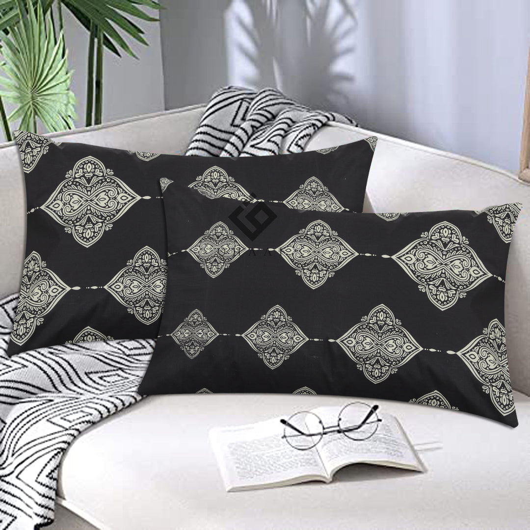 DIVINE PLAIN PILLOW COVERS (PACK OF 2)